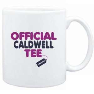  Mug White  Official Caldwell tee   Original  Last Names 