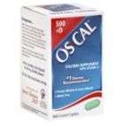 Os Cal Calcium Supplement, with Vitamin D, 500 +D, Coated Caplets, 160 