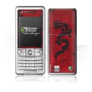   Skins for Sony Ericsson C510   Dragon Tribal Design Folie Electronics