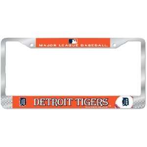Detroit Tigers MLB Chrome License Plate Frame by Wincraft  