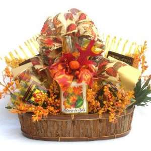 Autumn In Gold   Fall Gift Basket Grocery & Gourmet Food