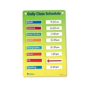  Magnetic Classroom Schedule Chart, 11 x 17