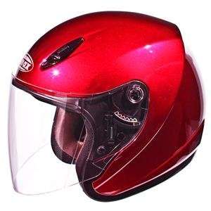  GMax GM17 Open Face Helmet   X Large/Candy Red Automotive