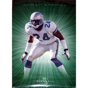 Shawn Springs 1999 Dallas Cowboys Poster (Sports Memorabilia)