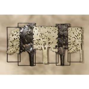    Central Park Tree Line Metal Wall Sculpture