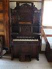 1880s Chicago Cottage Organ Co. Walnut Pump Organ