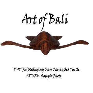  Art of Bali Zen Garden Carved 10 Hand Carved Sea Turtle 