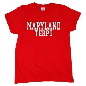  University of Maryland Terrapins T Shirt Sports 