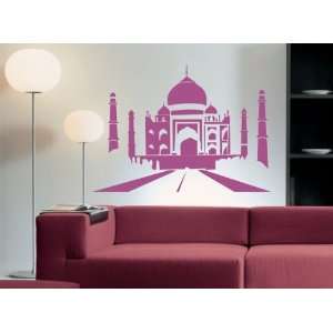   Graphic Monument Building India Agra World Home Modern Living Room