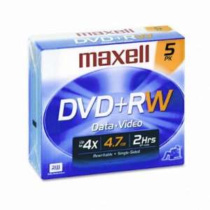  Maxell DVDRW Discs MAX634045 Electronics
