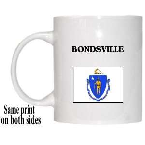  US State Flag   BONDSVILLE, Massachusetts (MA) Mug 