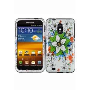  Samsung D710 Epic Touch 4G Graphic Case   White Flowers 