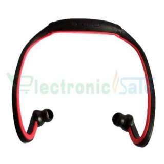 Sports Wireless Headphone Earphone  Player Support UP SD TF Card 