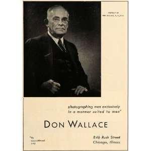  1937 Ad Men Photography Don Wallace 846 Rush St Chicago 