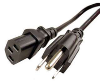Prong Pin AC Power Cord Cable for PC Desktop Computer  