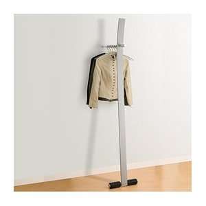 European Influenced Elegant Sleek Modern 5 Hanger Coat Stand Display 