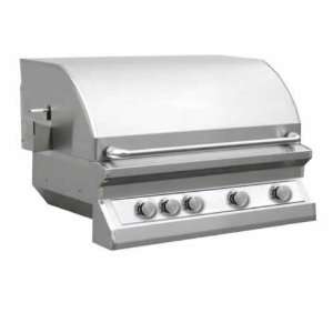   Built in Gas Grill Stainless Steel with NA Fuel Patio, Lawn & Garden