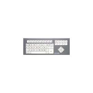  White Keys in QWERTY Order with USB Health & Personal 