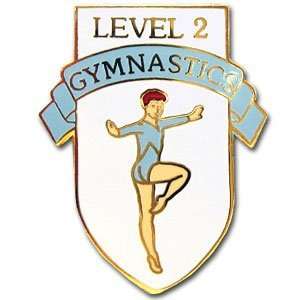  Level 2 Gymnastics Pin Jewelry