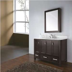 Bundle 74 Modero Vanity in Espresso Width / Top and Sink Option / Top 