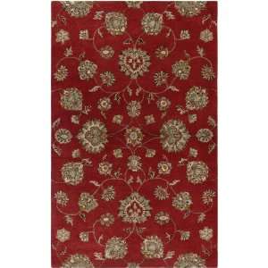  Rizzy Home DT2234 Destiny 3 Feet by 5 Feet Area Rug, Red 