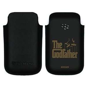  The Godfather Logo on BlackBerry Leather Pocket Case  