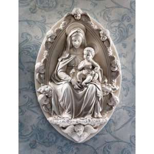  Madonna and Child Wall Sculpture