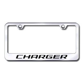  Dodge Charger R/T Black License Plate Frame Automotive