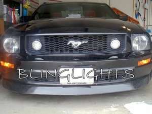 2005 2011 Ford Mustang Grille LED Driving Fog Lights  
