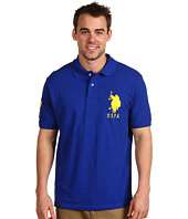 Polo Assn Solid Polo with Big Pony $21.99 ( 42% off MSRP $38.00)