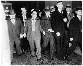 1936 LUCKY LUCIANO MOB NYC SUPREME COURT PHOTOGRAPH  