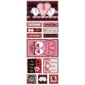    Crush Cardstock Stickers Forever Yours Arts, Crafts & Sewing