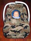   CAMO BREAKUP FLEECE Baby Car Seat Carrier Cover w/LINING CAMOUFLAGE