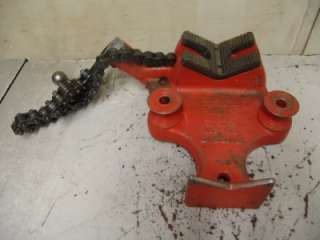 RIDGID BC 810 1/8 TO 8 INCH PIPE THREADER VISE GREAT SHAPE  