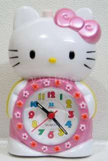 Kitty Children Girls Desktop Alarm Music Talk Clock  