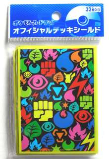 Pokemon Card Official Deck Sleeve Energy Color 32 CT  