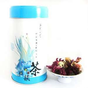 Chinesepuertea Flowers Tea/ Herbal Tea, Pink Violet Flower Tea, Good 