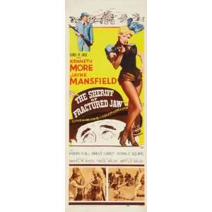  The Sheriff of Fractured Jaw Movie Poster (14 x 36 Inches 