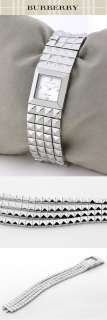   Burberry Lady Pyramid Bracelet Diamond Watch BU5350 $695 SALE  