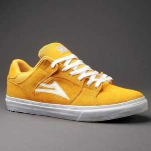 LAKAI SHOES NEW MENS CARROLL LOW SELECT GOLD SUEDE 12  