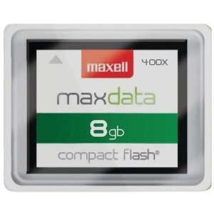  New  MAXDATA 504402 CFC400X COMPACTFLASH(R) CARD (8GB 