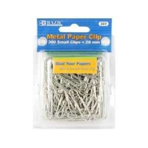  Bazic Small (28Mm) Metal Paper Clips(Pack Of 72)