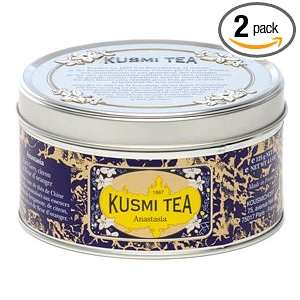Kusmi Anastasia, 4.4 Ounce Tins (Pack of 2)  Grocery 
