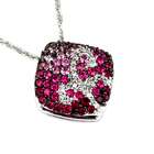 Gold Pink Sapphire Necklaces  