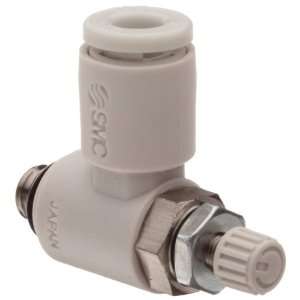 SMC AS1201F M5 04 Air Flow Control Valve with One Touch Fitting, PBT 