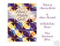 New WHEEL OF MYSTERY QUILTS Book   Helen Marshall  