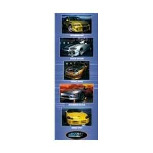   Transport Posters 2 Fast 2 Furious   Cars   158x53cm
