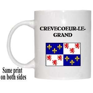    Picardie (Picardy), CREVECOEUR LE GRAND Mug 
