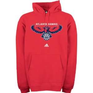  Atlanta Hawks Full Primary Logo Hooded Fleece Sweatshirt 