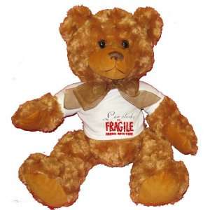  Law Clerks are FRAGILE handle with care Plush Teddy Bear 